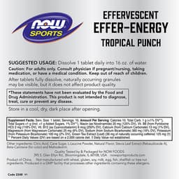 NOW Foods - Effer-Energy - 10 Tabs