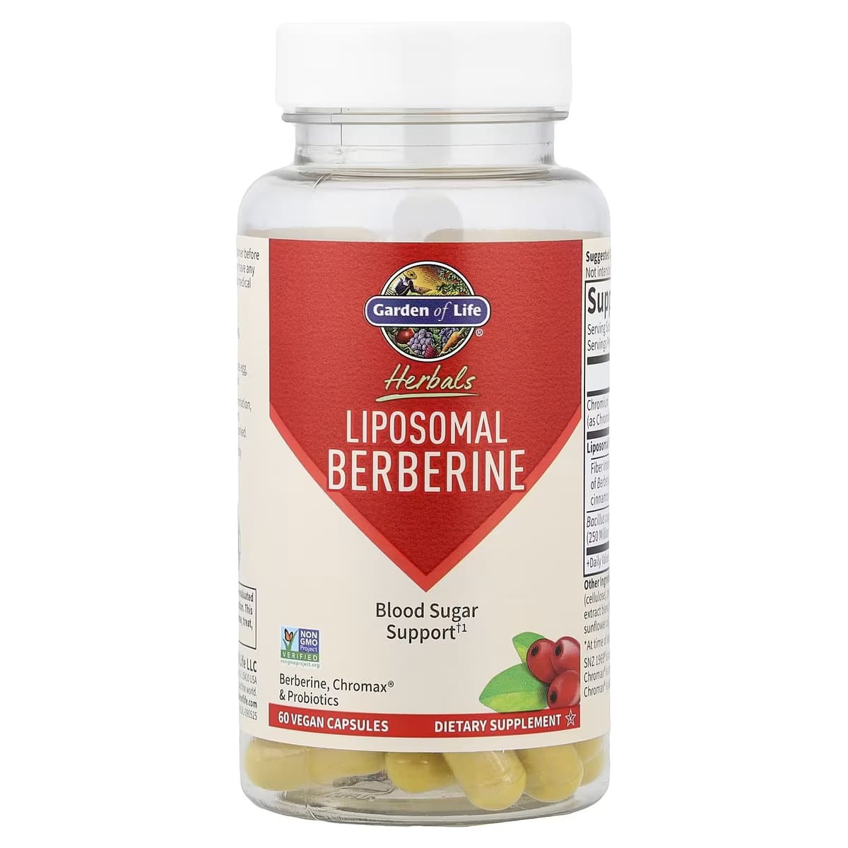 Garden Of Life - Liposomal Berberine - 60 Vcaps