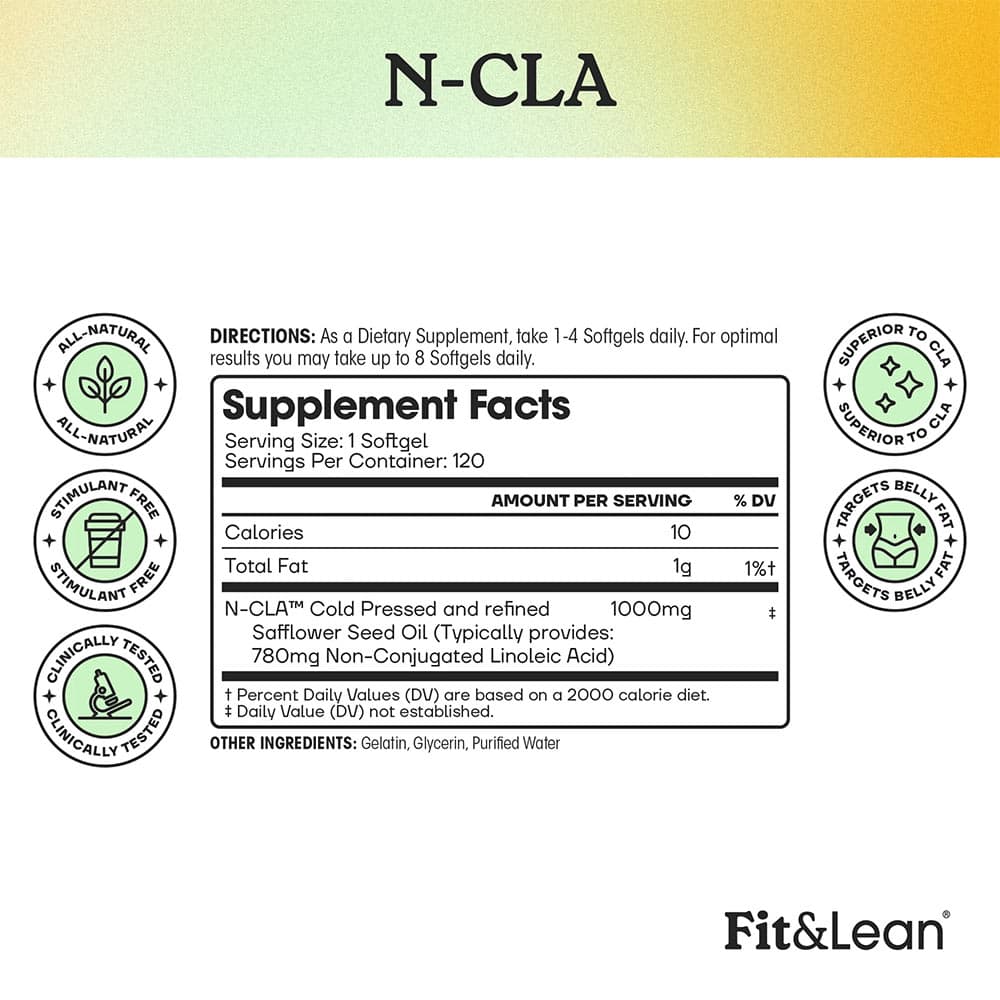 Fit & Lean - N-CLA - 120 Sgels