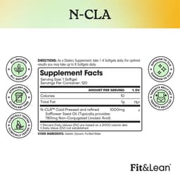 Fit & Lean - N-CLA - 120 Softgels