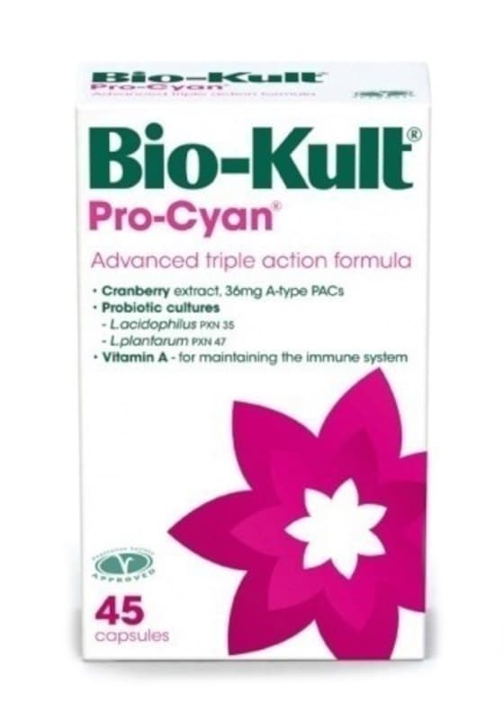 Bio-Kult - Pro-Cyan - 45 Caps – Bio-Kult förpackning