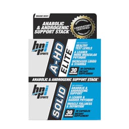 Bpi Sports - A-HD Elite + Solid Stack - 2 x 30 Caps