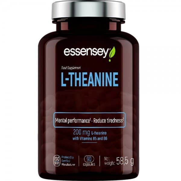 Essensey - L-Theanine, 200mg - 90 caps – Essensey förpackning