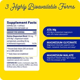 Enzymedica - Magnesium Motion - 120 Kapselia