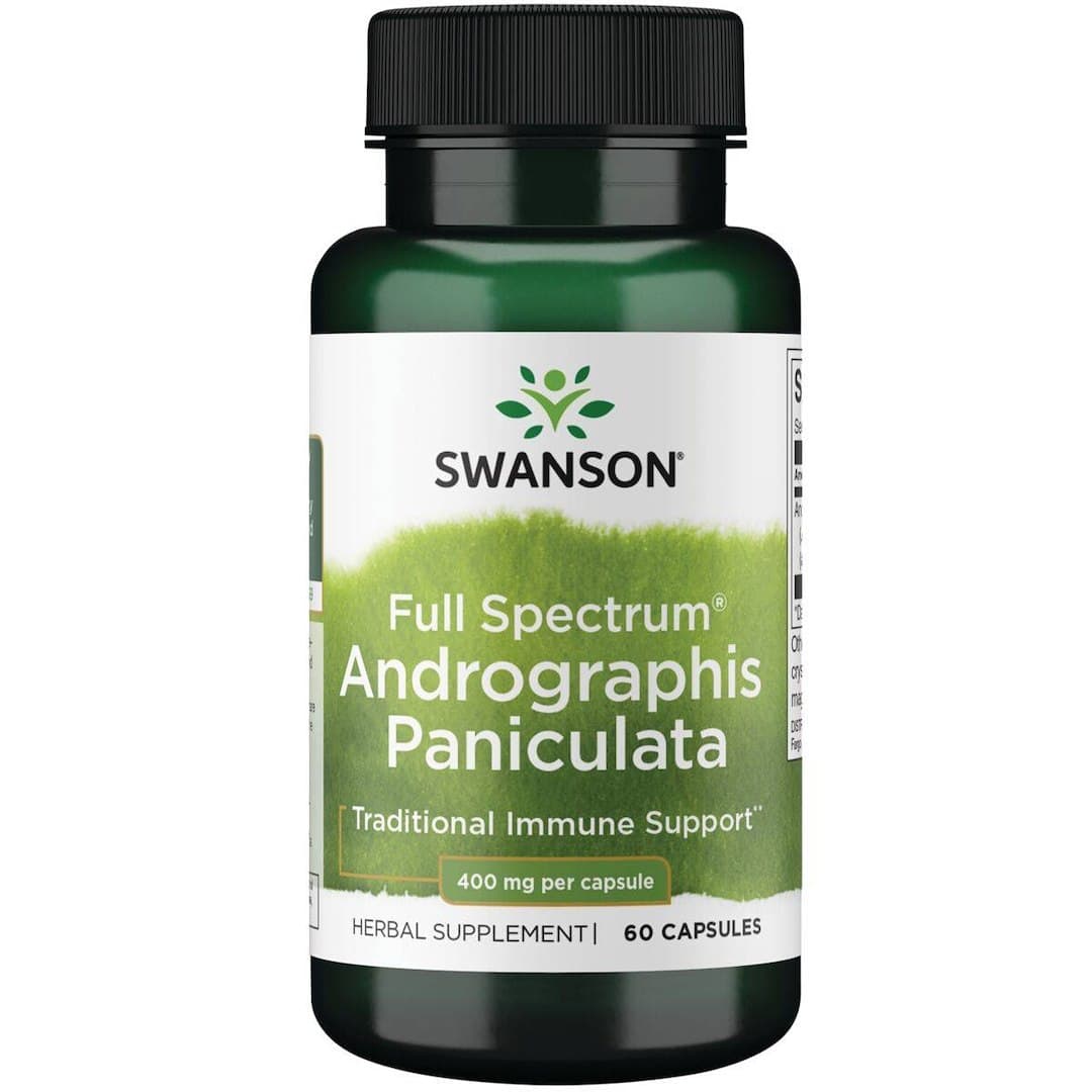 Swanson - Full Spectrum Andrographis Paniculata – Swanson förpackning