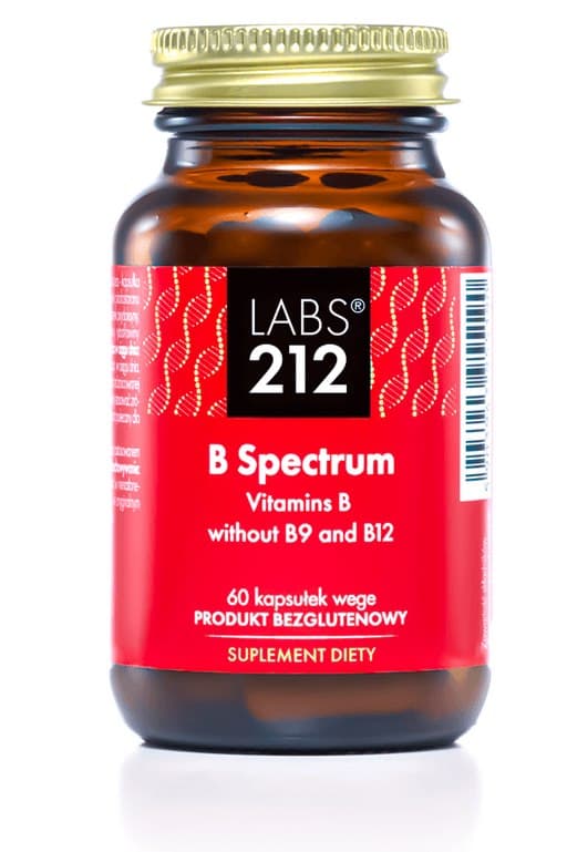 Labs 212 - B Spectrum - 60 Caps – LABS 212 förpackning