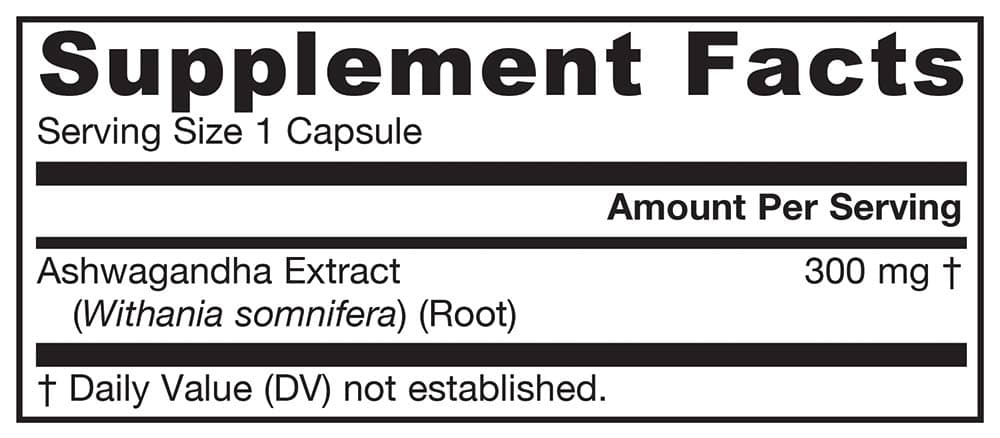 Jarrow Formulas - Ashwagandha - 120 Vcaps