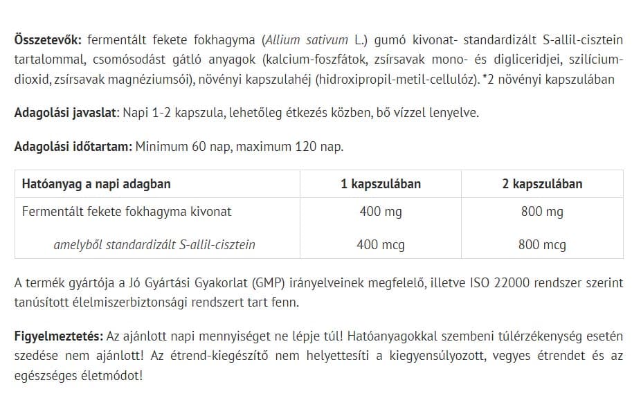 Natur Tanya - Fermenteret Sortløg