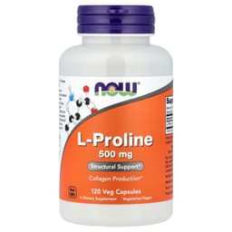 NOW Foods - L-Proline - 120 Veg Capsules