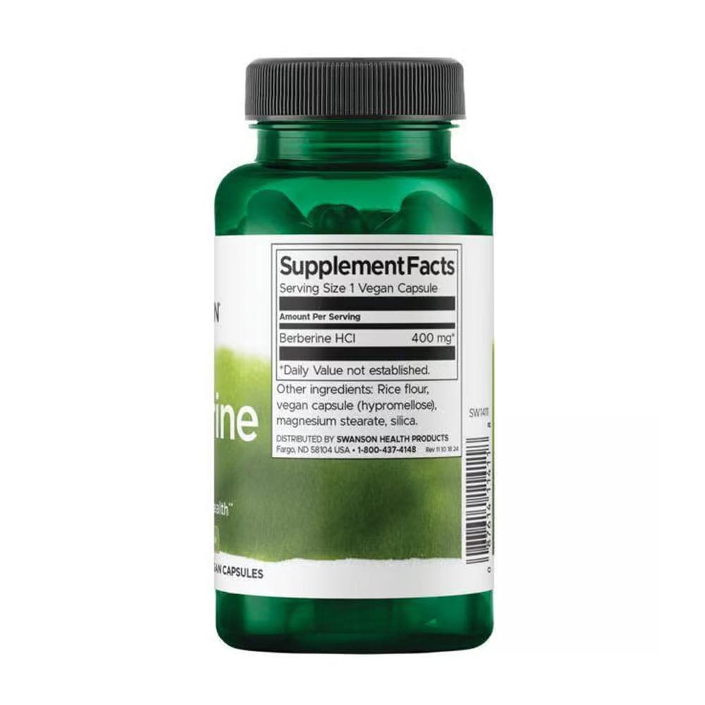 Swanson - Berberiini, 400 mg - 60 Kaps