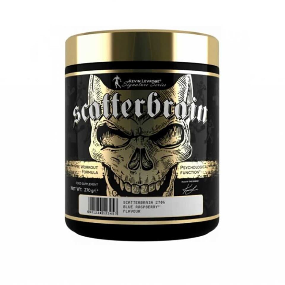 Kevin Levrone - Scatterbrain før træning Blå hindbær, 270 g