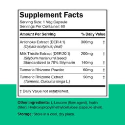 Vitamin360 - Liver Support - 60 Vcaps