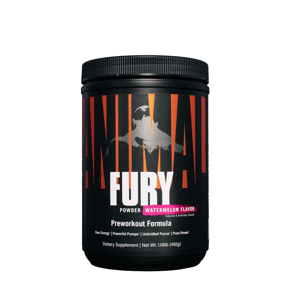 Universal Nutrition - Fury - 1.08lb – Universal Nutrition förpackning