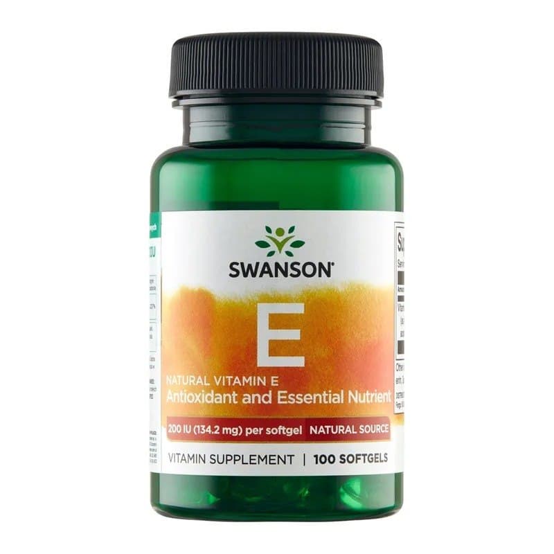 Swanson - Vitamin E 200 IU - 100 Sgels