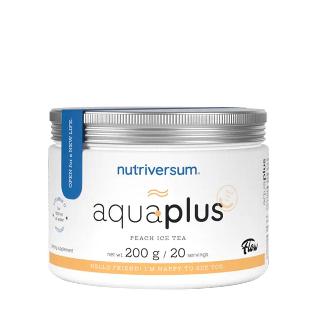 Nutriversum - Peach Iced Tea - 200g – Nutriversum förpackning
