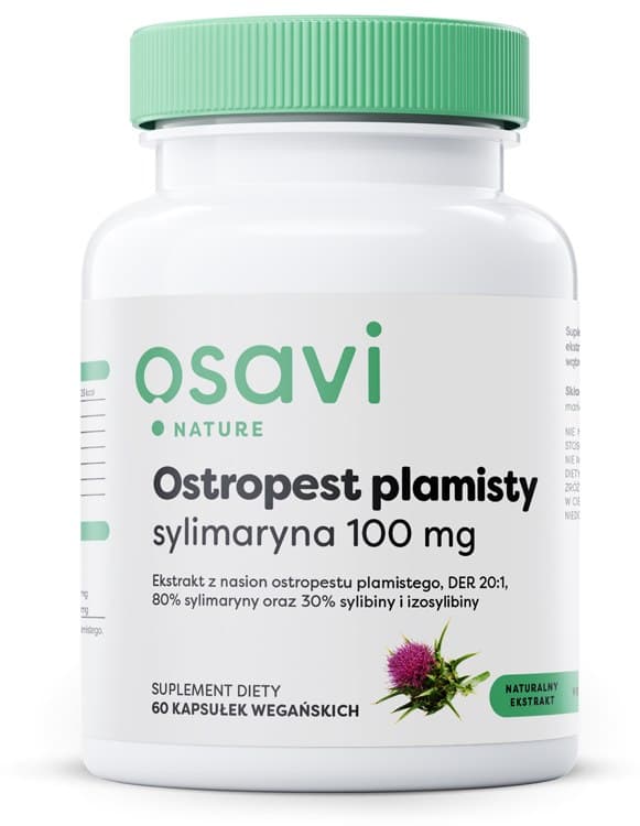 Osavi - Milk Thistle Silymarin - 100 mg – Osavi förpackning