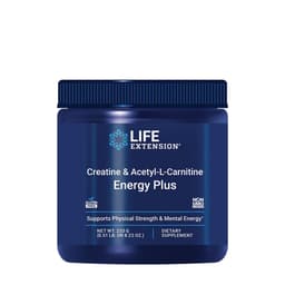 Life Extension - Creatine & Acetyl-L-Carnitine Energy Plus - 233g