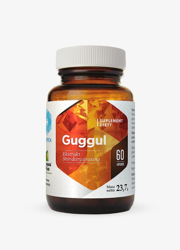 Hepatica - Guggul Extract Standardized - 60 Caps – Hepatica förpackning