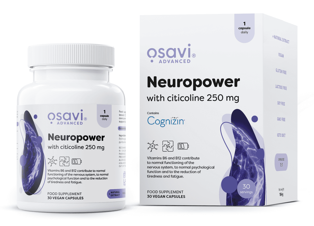 Osavi Neuropower med CDP-kolin 250mg