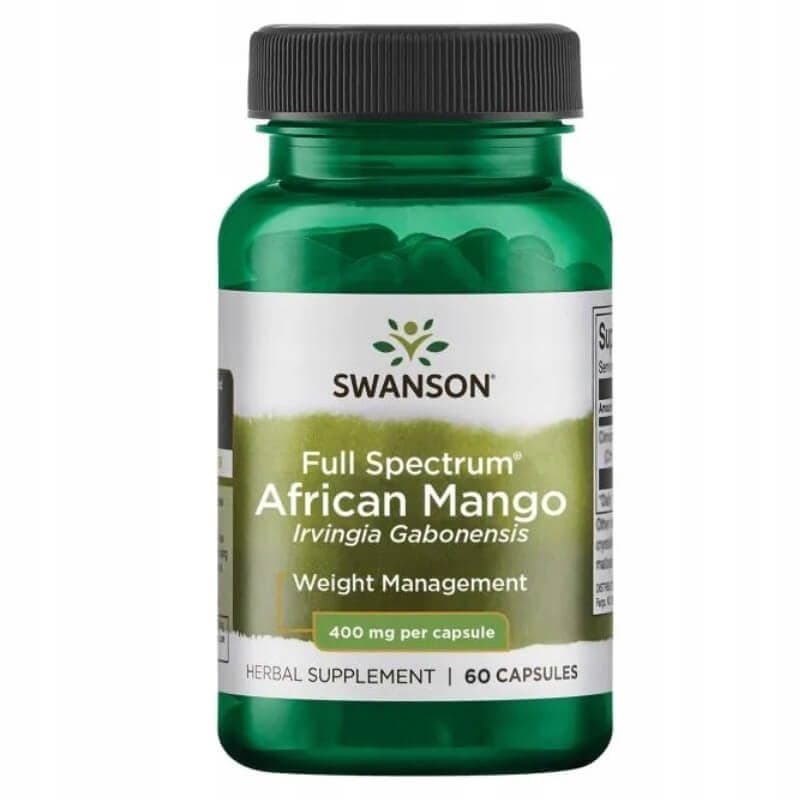 Swanson - Full Spectrum African Mango - 60 Caps – Swanson förpackning