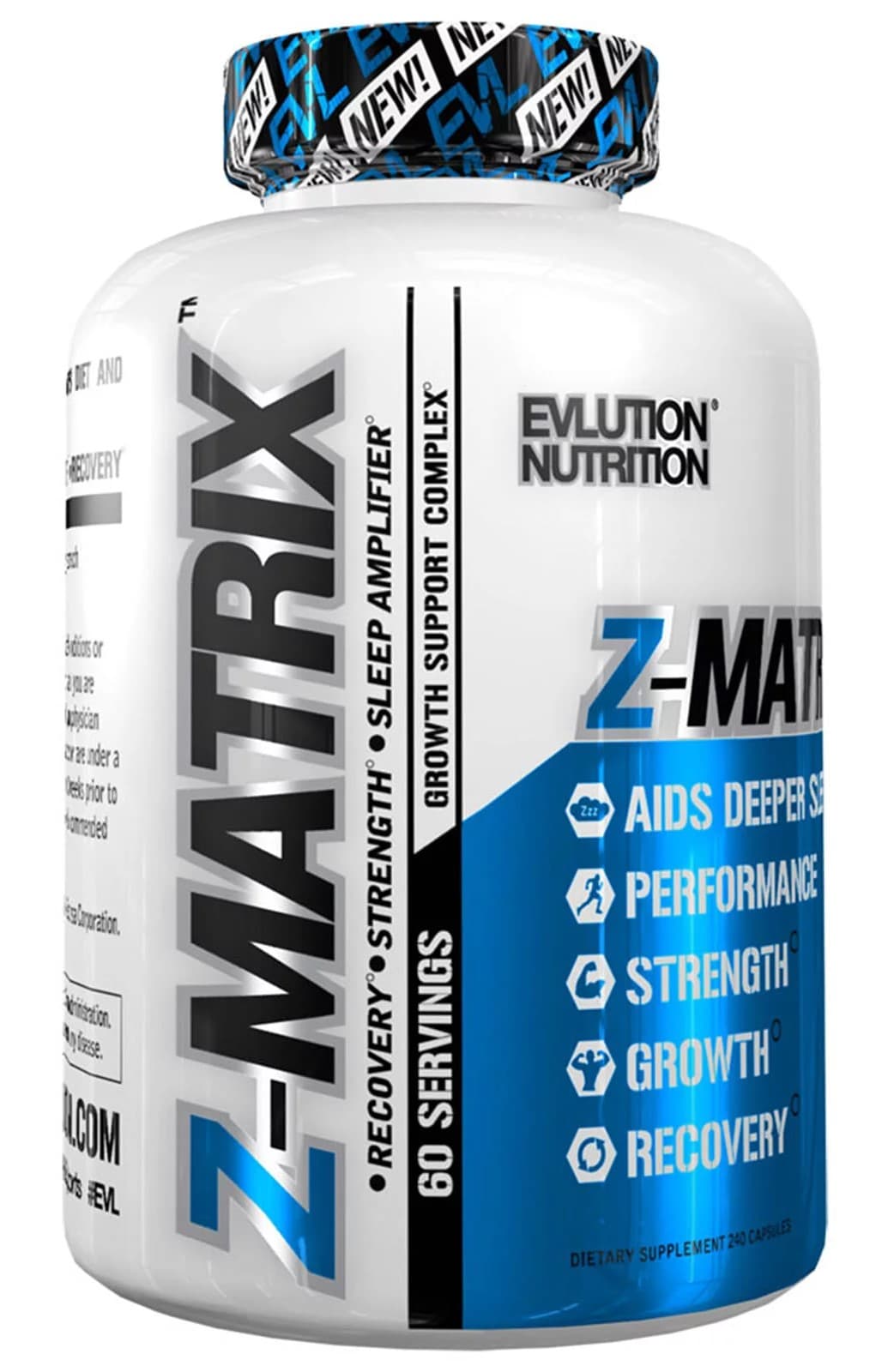Evlution Nutrition - Z-Matrix - 240 Caps – Evlution Nutrition förpackning