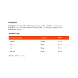 Gymbeam - Iron Complex - 120 Caps