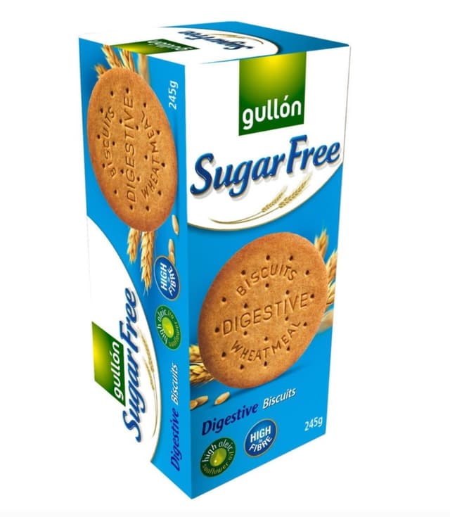 Gullón - Sugar Free Digestive Biscuits - 245g – Gullón