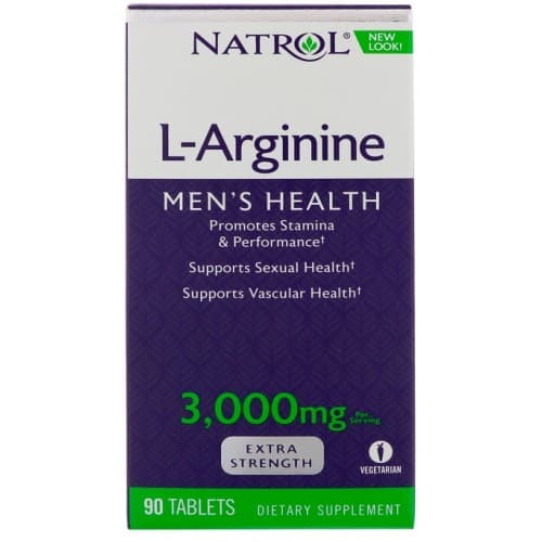 Natrol - L-Arginine - 90 Tablets – Natrol förpackning