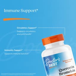 Doctor's Best - Quercetin Bromelain - 180 Vcaps