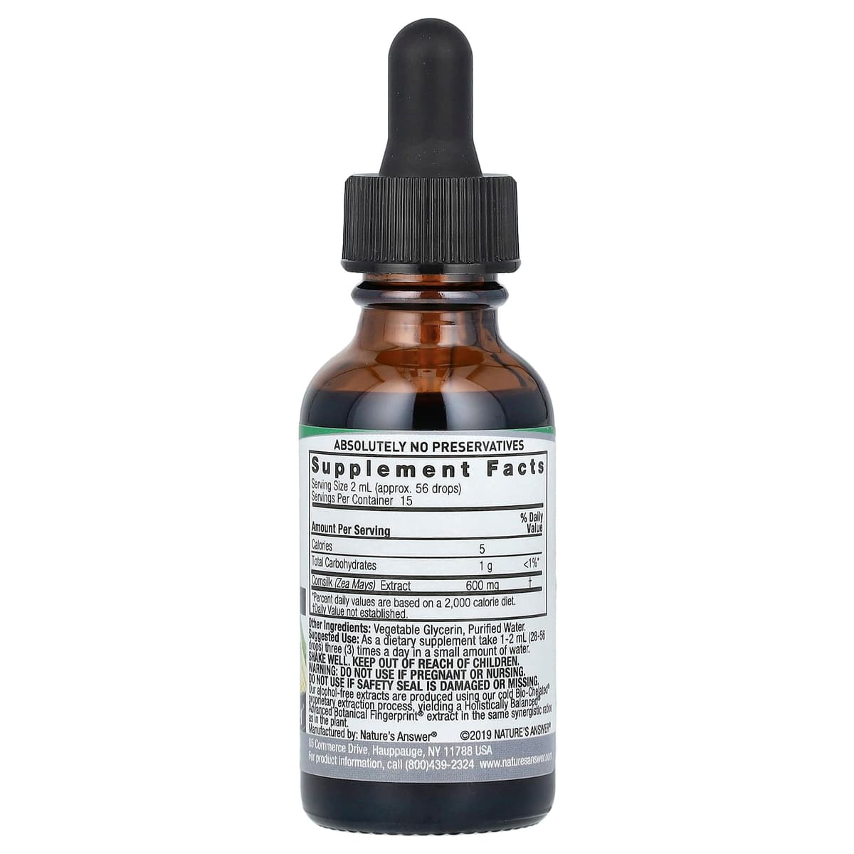 Nature's Answer - Maissikärpässienen uute - 1 Fl oz