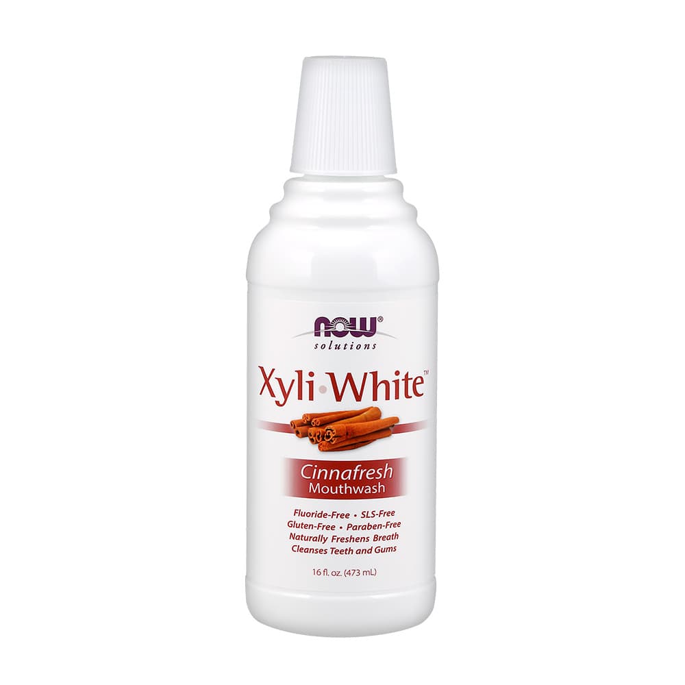 NOW Foods - Xyli-White Mouthwash - 16 fl oz – NOW Foods förpackning