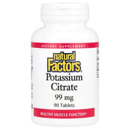Natural Factors - Potassium Citrate - 90 Tabs