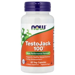 NOW Foods - Testojack 100 - Male Performance Formula - 60 Vcaps
