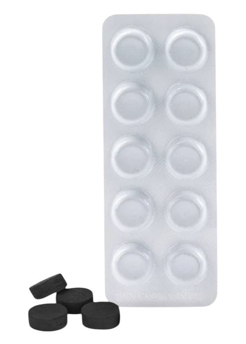 Aram Natura - Aktivt kol - 10 tabletter – förpackning