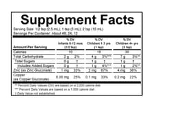 Child Life - Zinc Plus, Natural Mango Strawberry - 118ml.