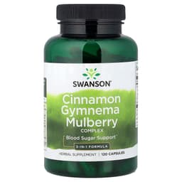 Swanson - Cinnamon Gymnema Mulberry Complex - 120 Caps