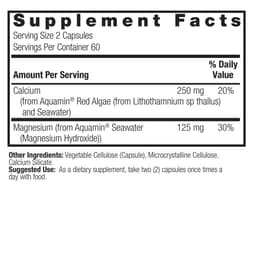 Nature'S Answer Marin Kalcium Magnesium - 120 Vcaps