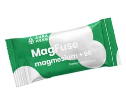 Aura Herbals - Magfuse Magnesium + B6 - 30 Saszetek (Sachets)