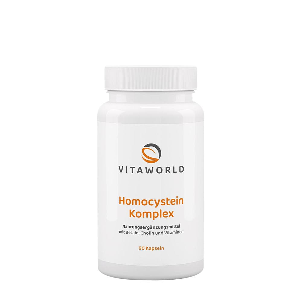 Vitaworld - Homocysteine Complex - 90 Caps – Vitaworld förpackning