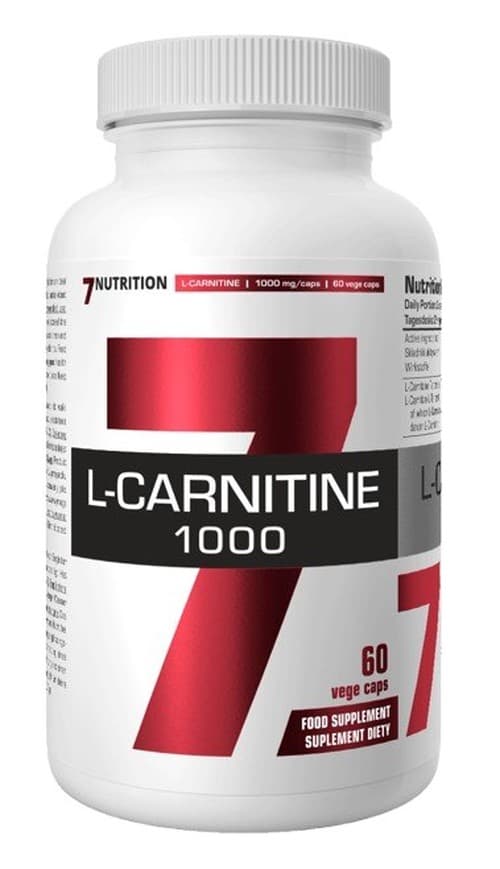 7Nutrition - L-Carnitine 1000 - 60 Caps – 7 Nutrition förpackning