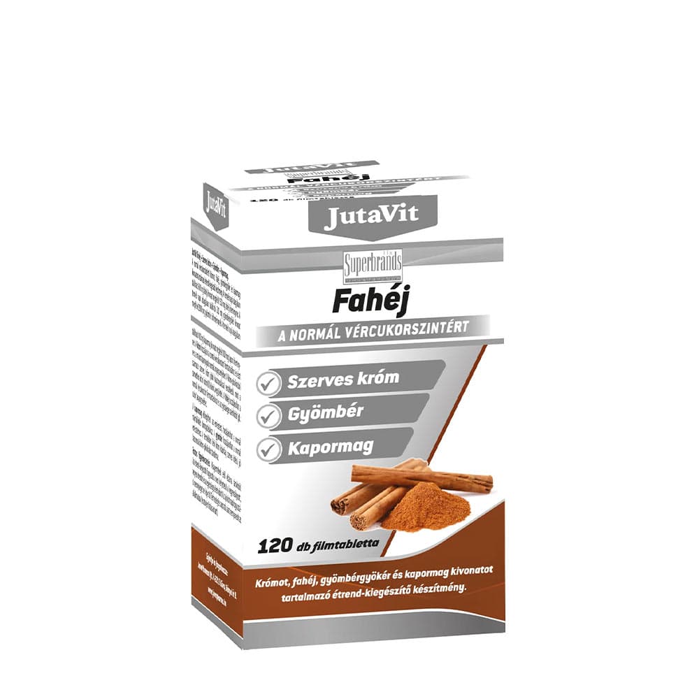 Jutavit - Cinnamon For Normal Blood Sugar - 120 Tabs