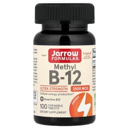 Jarrow Formulas - Methyl B-12 (Tropical - 100 Vegan Gummies) - 100 Tabs