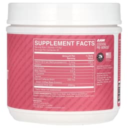 Raw Nutrition - Cbum Essential Pre-Workout, Sur-Svamp, Syrlig Vandmelon - 405g