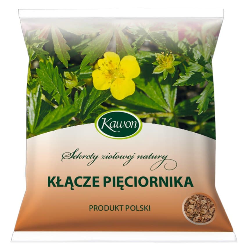 Kawon - Cinquefoil Rhizome - 50g – Kawon förpackning