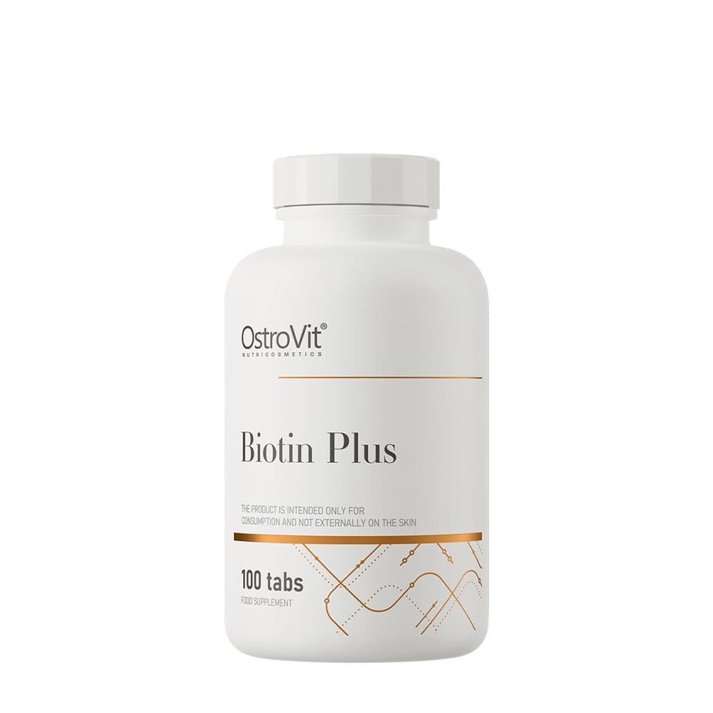 OstroVit - Biotin Plus - 100 tabs – OstroVit förpackning