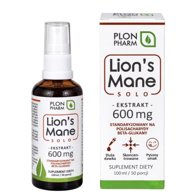 Plon Pharm - Lion'S Mane Solo - 100ml / 50 Servings – Plon Pharm