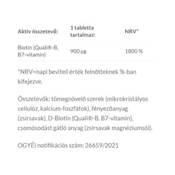 Jutavit - Biotin B7 - 100 Tabs