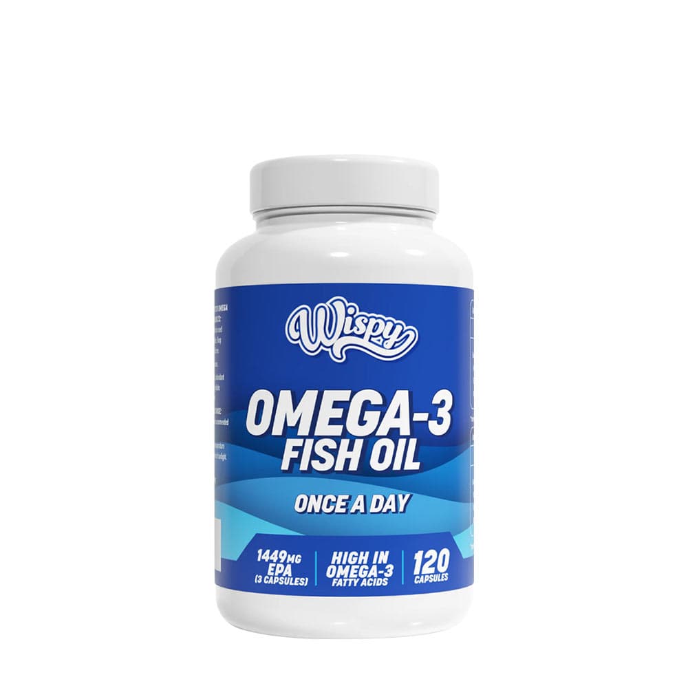 Wispy Omega 3 - 120 Capsules – Wispy förpackning