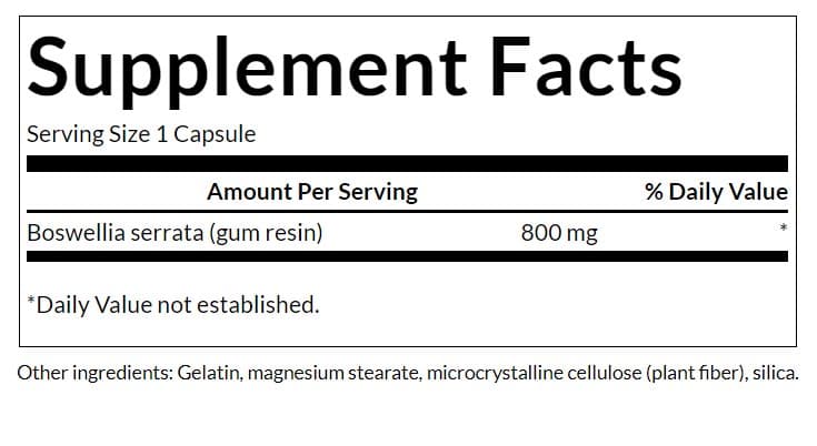 Swanson - Full Spectrum Boswellia
