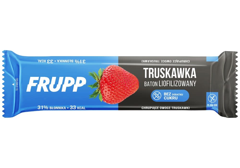 Celiko - Gluten-Free Freeze-Dried Strawberry Bar 10g – Celiko förpackning